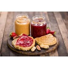 Kit Com 12 Potes Vidro 240ml Para Temperos, Doces, Geleias Cor Tampa Branca Foto mini  2