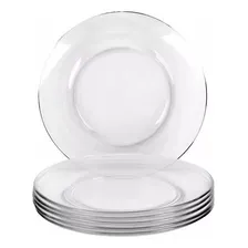 Kit Com 12 Pratos Sobremesa 19cm Duralex Astral Transparente Foto mini 3