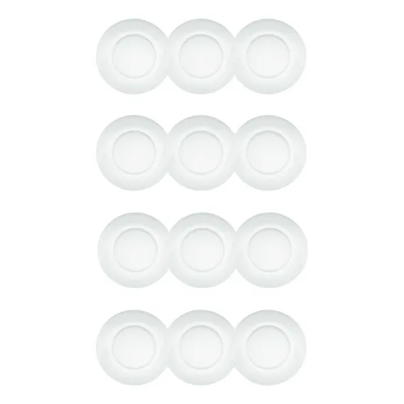 Kit Com 12 Pratos Sobremesa 19cm Duralex Astral Transparente Foto 1