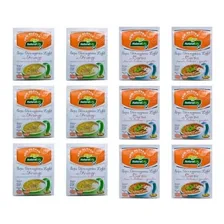 Kit Com 12 Sopas TermogĂȘnica Light Sabor Carne E Frango 20g Foto mini 1