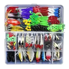 Kit Com 141 Iscas Artificiais + Estojo Foto mini 1