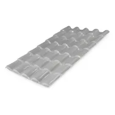 Kit Com 15 Telhas Pvc Colonial 88x230cm Lux Telhas Wt Foto mini 1