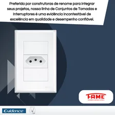 Kit Com 15 Tomadas 10a 4x2 Evidence 2911 - Fame Foto mini 3
