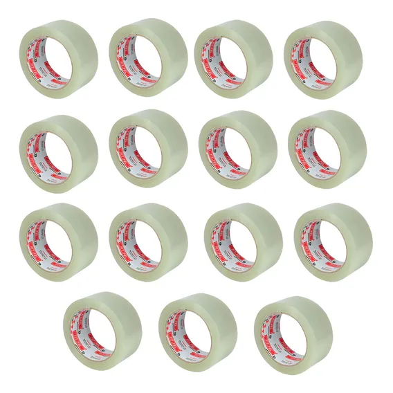 Kit Com 15 Und Fita Adesiva Transparente 48mmx40mm Foto 1