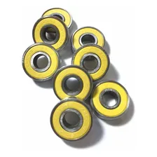 Kit Com 16 Rolamentos Abec 13 Para Skate, Patins Foto mini 1