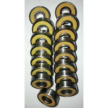 Kit Com 16 Rolamentos Abec 13 Para Skate, Patins Foto mini 2