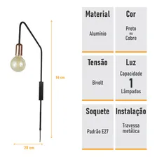 Kit Com 2 Arandelas Fluxo - Cobre Foto mini  3