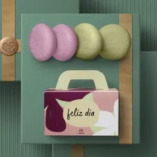 Kit Com 2 Caixas De Sabonetes Natura Feliz Dia-4 Unid De 90g Foto mini  3