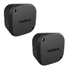 Kit Com 2 Caixas Proteção Para Cftv Vbox 1100 Intelbras Cor Preto Foto  mini 1