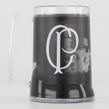 Kit Com 2 Canecas Em Gel Corinthians Preta Foto mini 4