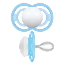 Kit com 2 chupetas sayings azul MAM Foto mini 4
