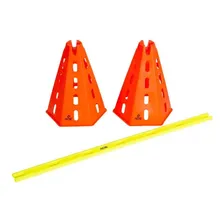 Kit com 2 Cone Agilidade e 1 Barreira T266 Acte Sports Foto mini 4