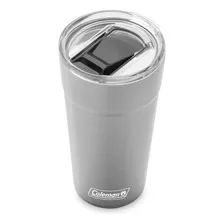 Kit Com 2 Copos Térmicos Com Tampa 600ml Inox Coleman Cor Prateado Liso Foto mini 2