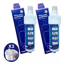 Kit Com 2 Filtro Refil Purificador Colormaq Foto mini 3