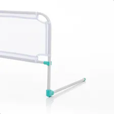 Kit Com 2 Grade De Cama Com Tela De Segurança Bebês E Idosos Cor Branco Liso Foto mini 4