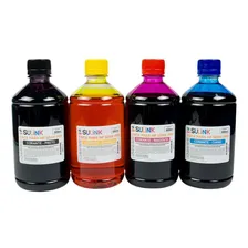 Kit Com 2 Litros De Tinta Para Hp Série Pro Corante 4x500ml Foto  mini 1