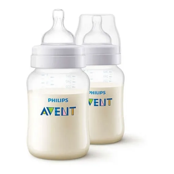 Kit com 2 Mamadeiras 260ml Philips Avent SCF563/27 Foto 1