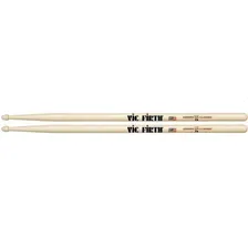 Kit Com 2 Pares De Baqueta Vic Firth 5a American Hickory Foto  mini 1