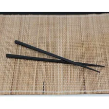 Kit Com 2 Pares De Hashi P/ Sushi Sashimi Miojo Reutilizável Cor Preto Lisa Foto mini  3