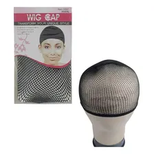 Kit Com 2 Peças Touca Redinha Para Peruca Wig Cap Wigs Laces Foto  mini 1