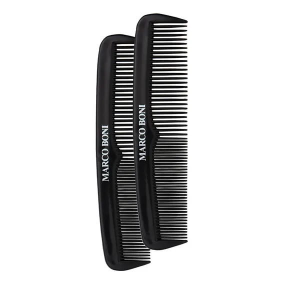 Kit Com 2 Pentes De Bolso Barba, Cabelo E Bigode Marco Boni Foto 1