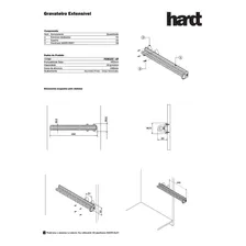 Kit Com 2 Porta Gravatas De Correr / ExtensÃvel Euro Cor Preto Foto mini 4