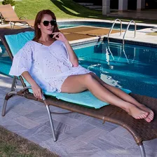 Kit Com 2 Pratik Sol Esteira De Praia Com Espuma Alça Verde Foto mini 4