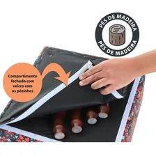 Kit Com 2 Puff Banqueta 40x40cm Quadrado Decorativo Bf Foto mini 4