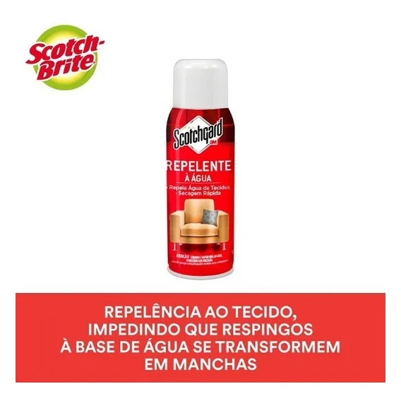 Kit Com 2 Scotchgard 3m Impermeabilizante Spray 353ml Foto 1