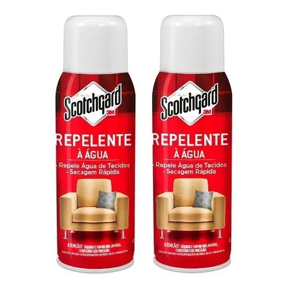 Kit Com 2 Scotchgard 3m Impermeabilizante Spray 353ml Foto 1