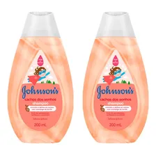 Kit Com 2 Shampoo Johnsons Baby Cachos Dos Sonhos 200ml Foto mini 1