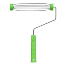 Kit Com 2 Suporte Garfo Gaiola Para Rolo Pintura 23cm Foto mini  2