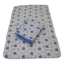 Kit Com 2 Toalha Fralda Disney 70x110 Com Crochê Mickey Foto mini 2