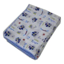 Kit Com 2 Toalha Fralda Disney 70x110 Com Crochê Mickey Foto mini 1