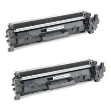 Kit Com 2 Toner Para Impressora Laserjet Pro M102w M102 Tinta Preto Foto  mini 1