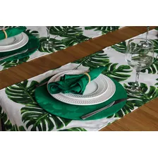 Kit Com 2 Trilho Caminho De Mesa 1,60 Foto mini  2