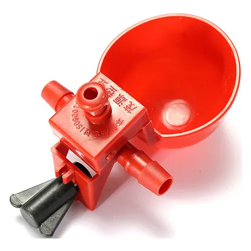 Kit com 20 Bebedouros Automáticos Para Aves Cor Vermelho Import Brasil Foto 1