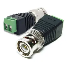Kit Com: 20 Conector Bnc Borne E 10 Conector P4 Macho Foto mini  2