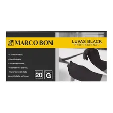 Kit Com 20 Luvas De Látex Profissional - Tam G - Marco Boni Foto mini 1