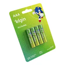 Kit Com 20 Pilhas Aaa Alcalina 82155 Elgin Foto mini  3
