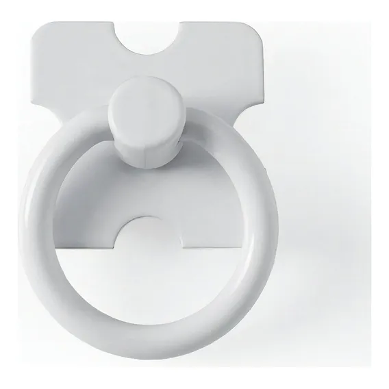 Kit Com 20 Puxador Argola Puxador Para Moveis  Cor Branco Foto 1