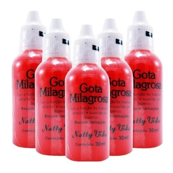 Kit Com 24 Gota Milagrosa 30ml Natty Vida Atacado Foto 1