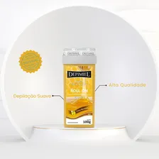 Kit Com 24 Unidades Cera Depilatória Depimiel Refil Roll-on Clássica 100g Foto mini  2