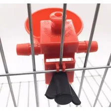 Kit Com 25 Bebedouros Automáticos Para Aves Cor Vermelho Foto mini 3