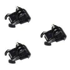 Kit Com 3 Adaptadores Montagem Liberação Rápida Para Gopro Foto  mini 1