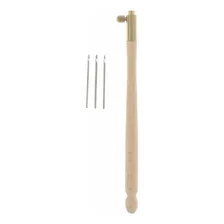 Kit Com 3 Agulhas Para Bordar Bordado Crochê Com Pedraria Foto mini 3