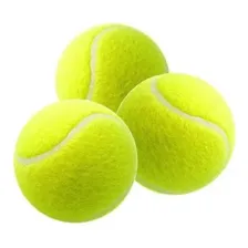 Kit Com 3 Bolas De TĂȘnis Foto mini 1