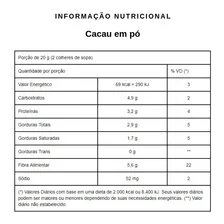Kit Com 3 Cacau Em Pó Alcalino 100% Qualicôco 200g Foto mini  2