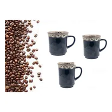Kit com 3 Canecas Americana Borda 220ml Foto mini 4