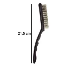 Kit Com 3 Escovas Profissionais Cerdas De Aço Latão E Nylon Foto mini 4
